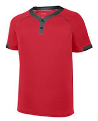 Augusta Sportswear 1552 Stanza Jersey in Red/ black