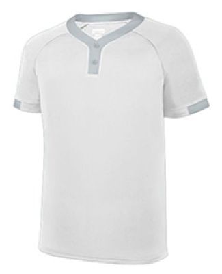 Augusta Sportswear 1552 Stanza Jersey in White/ silver