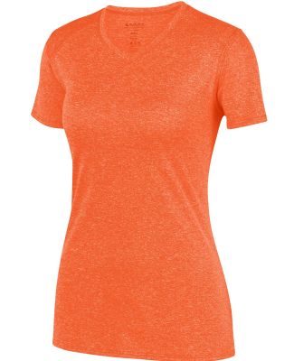 Augusta Sportswear 2805 Women's Kinergy Heathered  in Orange heather