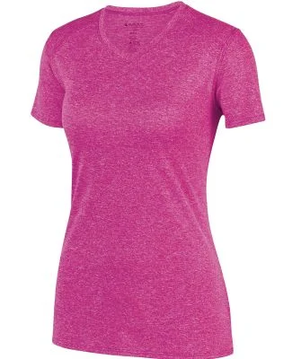 Augusta Sportswear 2805 Women's Kinergy Heathered  in Power pink heather