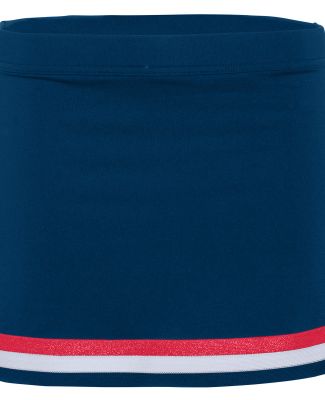 Augusta Sportswear 9145 Women's Pike Skirt in Navy/ red/ white