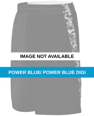 Augusta Sportswear 1163 Hook Shot Reversible Short Power Blue/ Power Blue Digi