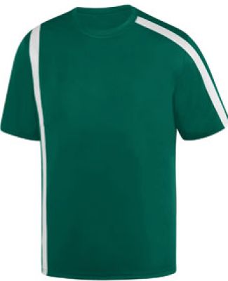 Augusta Sportswear 1620 Attacking Third Jersey in Dark green/ white