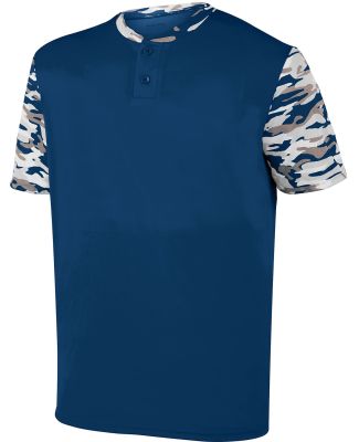 Augusta Sportswear 1548 Pop Fly Jersey in Navy/ navy mod