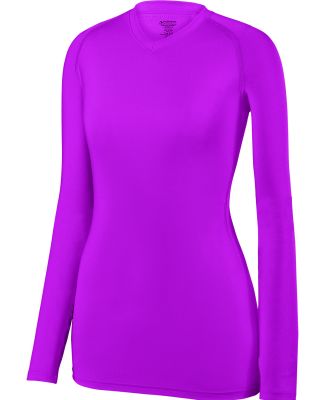 Augusta Sportswear 1323 Girl's Maven Jersey in Power pink
