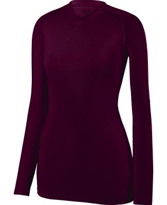 Augusta Sportswear 1323 Girl's Maven Jersey in Maroon