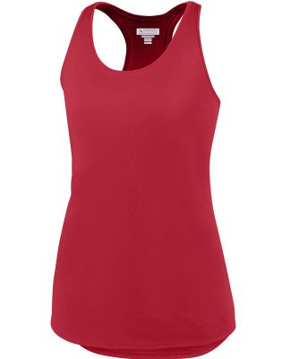 Augusta Sportswear 2434 Women's Sojourner Tank in Red