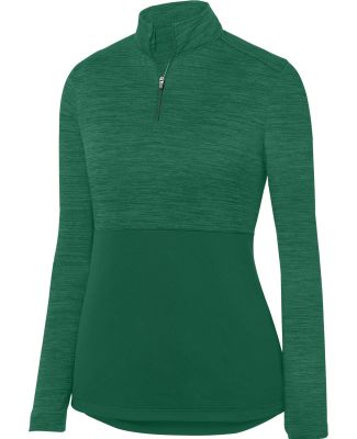 Augusta Sportswear 2909 Women's Shadow Tonal Heath in Dark green