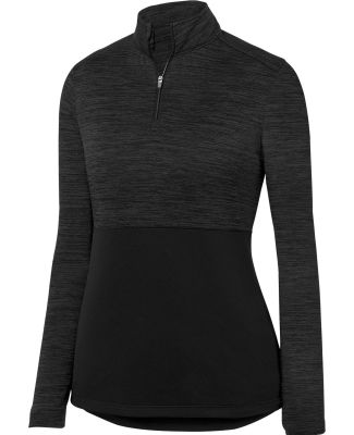 Augusta Sportswear 2909 Women's Shadow Tonal Heath in Black