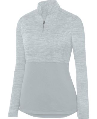 Augusta Sportswear 2909 Women's Shadow Tonal Heath in Silver