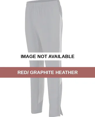 Augusta Sportswear 3305 Preeminent Tapered Pant Red/ Graphite Heather
