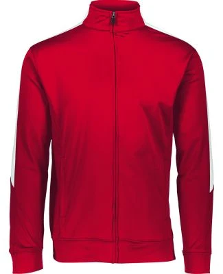 Augusta Sportswear 4395 Medalist Jacket 2.0 in Red/ white