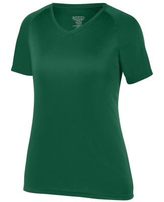 Augusta Sportswear 2793 Girls Attain Wicking T Shi in Dark green