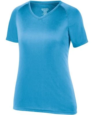 Augusta Sportswear 2793 Girls Attain Wicking T Shi in Power blue