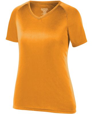 Augusta Sportswear 2793 Girls Attain Wicking T Shi in Power orange