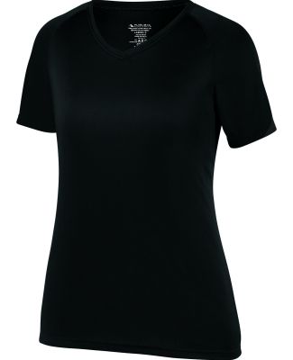 Augusta Sportswear 2792 Women's Attain Wicking T S in Black