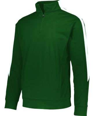 Augusta Sportswear 4386 Medalitst 2.0 Pullover in Dark green/ white
