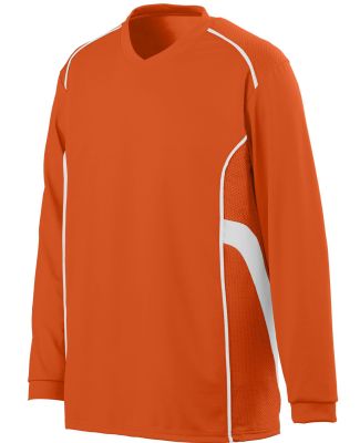 Augusta Sportswear 1086 Youth Winning Streak Long  ORANGE/ WHITE