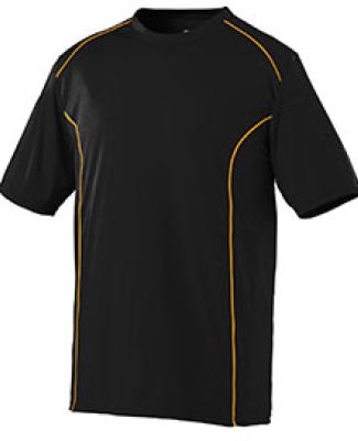 Augusta Sportswear 1091 Youth Winning Streak Crew in Black/ gold