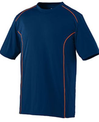 Augusta Sportswear 1091 Youth Winning Streak Crew in Navy/ orange