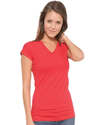 A17 In Your Face V-Neck Cap Sleeve Juniors Tee Catalog