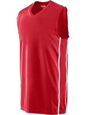 Augusta Sportswear 1180 Winning Streak Game Jersey in Red/ white
