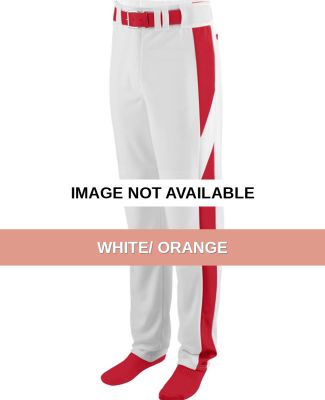 Augusta Sportswear 1447 Series Color Block Basebal White/ Orange