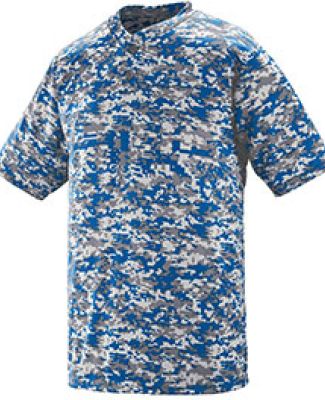 Augusta Sportswear 1555 Digi Camo Wicking Two-Butt in Royal digi