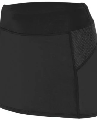Augusta Sportswear 2420 Women's Femfit Skort in Black