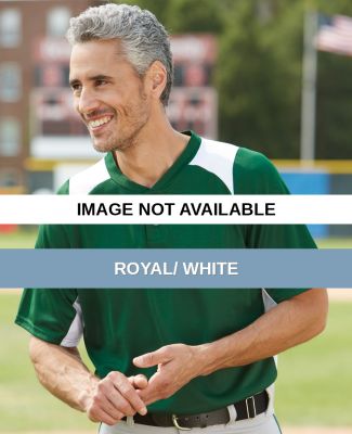 Augusta Sportswear 1520 Gamer Colorblocked Basebal Royal/ White