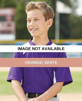 Augusta Sportswear 1521 Youth Gamer Colorblocked B Orange/ White