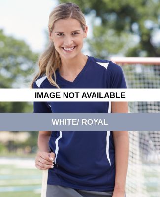 Augusta Sportswear 1055 Women's Premier Performanc White/ Royal