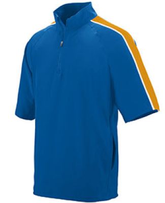 Augusta Sportswear 3788 Quantum Short Sleeve Top in Royal/ gold/ white
