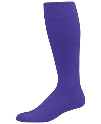 Augusta Sportswear 6006 Elite Multi-Sport Sock- In in Purple