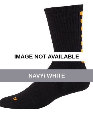 Augusta Sportswear 6090 Youth Color Block Crew Soc Navy/ White