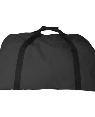Augusta Sportswear 1703 Large Ripstop Duffel Bag in Black/ black