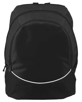 Augusta Sportswear 1915 Tri-Color Backpack in Black/ black/ white