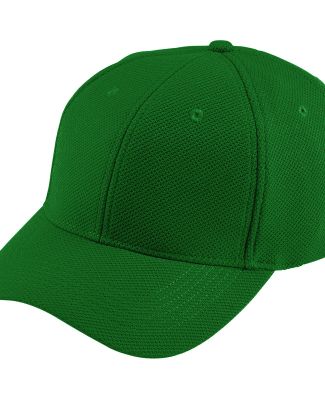 Augusta Sportswear 6265 Adjustable Wicking Mesh Ca in Dark green