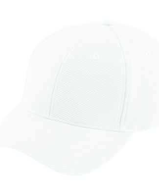 Augusta Sportswear 6265 Adjustable Wicking Mesh Ca in White