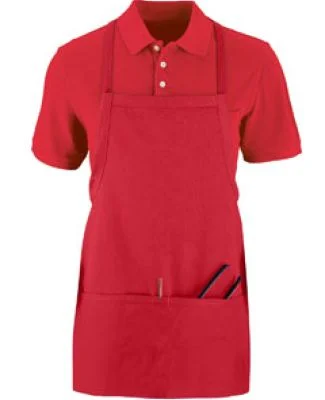 Augusta Sportswear 2710 Tavern Apron with Pouch RED