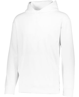 Augusta Sportswear 5506 Youth Wicking Fleece Hoode in White