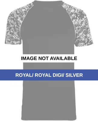 Augusta Sportswear 1782 Color Block Digi Camo Jers Royal/ Royal Digi/ Silver