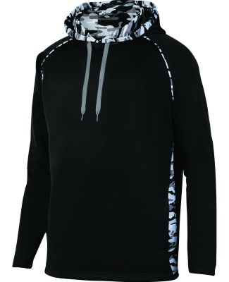 Augusta Sportswear 5538 Mod Camo Hoodie in Black/ black mod