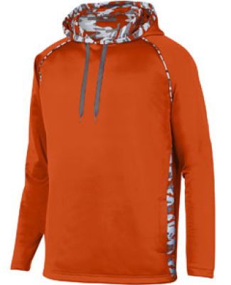 Augusta Sportswear 5538 Mod Camo Hoodie in Orange/ orange mod