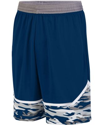 Augusta Sportswear 1117 Mod Camo Game Short NAVY / GRPH/ WHT