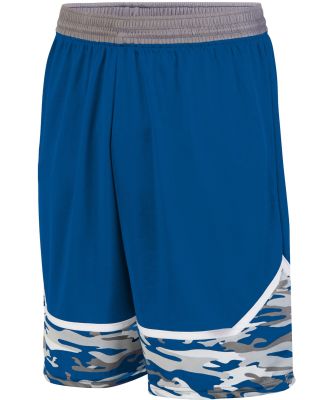 Augusta Sportswear 1117 Mod Camo Game Short ROYAL/ GRPH/ WHT