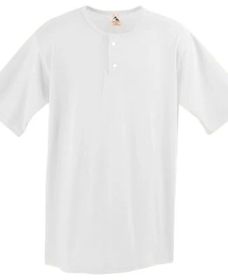 Augusta Sportswear 581 Youth Two-Button Baseball J in White