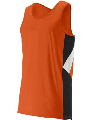 Augusta Sportswear 333 Youth Sprint Jersey in Orange/ black/ white