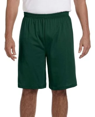 Augusta Sportswear 915 Longer Length Jersey Short in Dark green