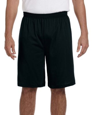 Augusta Sportswear 915 Longer Length Jersey Short in Black